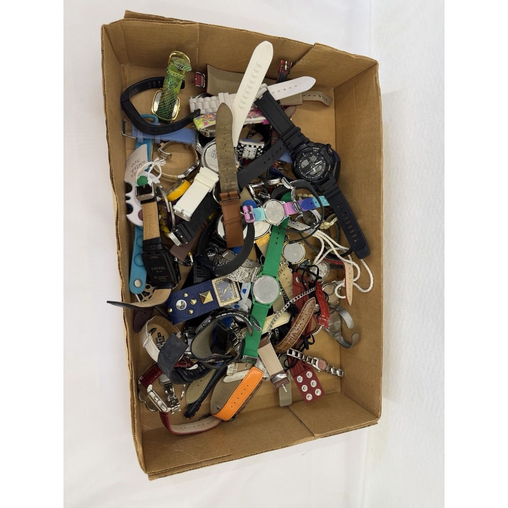 Mixed Lot watches Assorted Brands & Styles Bulk Unisex Adults 5.11 Lbs watch